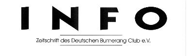 Info des Deutschen Bumerang Club